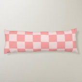 ピンクチェッカーボード ボディピロー (裏面)