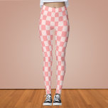 ピンクチェッカーボード レギンス<br><div class="desc">ピンクチェッカーボード</div>