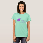 ピンクチェーンソーTシャツ Tシャツ (正面フル)