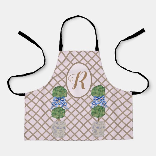 ピンクチノイスリージンジャージャースジャーストピアリー エプロン (正面)