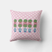 ピンクチノイスリージンジャージャースジャールジャールジャートピアリー クッション (裏面)