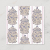 ピンクチノイスリージンジャージャーストピアリースクエアB スクエア名刺 (裏面)