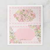 ピンクチノイスリートリアノン プレイスカード (外部開封)