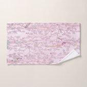 ピンクチノイスリー3ピースラグジュアリー バスタオルセット (ハンドタオル)