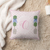 ピンクチノセリージンジャージャージャージャージャーズトピアリーバスケット クッション (ブランケット)