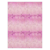 ピンクチノワセリーコットンダイニングテーブルクロス テーブルクロス (正面)