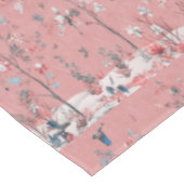 ピンクチノワセリーコットンダイニングテーブルクロス テーブルクロス (アングル)