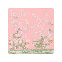 ピンクチノワセリーメタルウォールアート