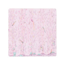 ピンクチノワセリーメタルウォールアート