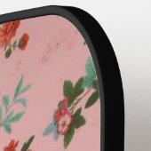 ピンクチノワセリー ピックルボールラケット (左詳細)