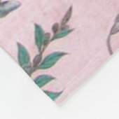 ピンクチノワセリー フリースブランケット (角)