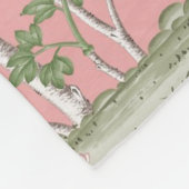 ピンクチノワセリー フリースブランケット (角)