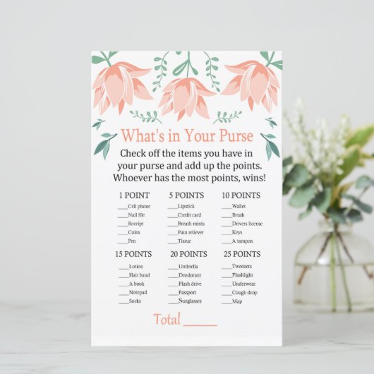 ピンクチューリップあなたの財布のゲームの中に何がある (スタンド正面)