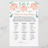 ピンクチューリップあなたの財布のゲームの中に何がある (正面)