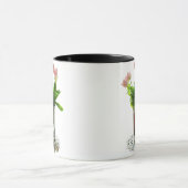 ピンクチューリップの投手 マグカップ (中央)