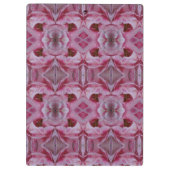 ピンクチューリップイカットも クリップボード (裏面)