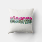 ピンクチューリップグローブ クッション (裏面)