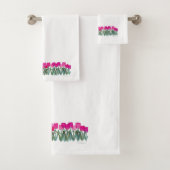 ピンクチューリップタオルセット バスタオルセット (インサイチュ)