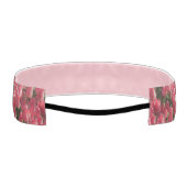 ピンクチューリップフローラ アスレチックヘッドバンド (裏面)