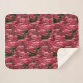 ピンクチューリップフローラ シェルパブランケット (正面(横))