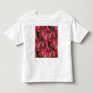 ピンクチューリップフローラ トドラーTシャツ