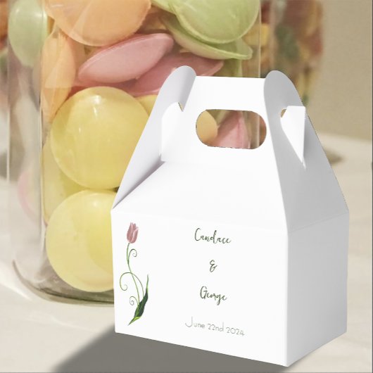 ピンクチューリップフローラ フェイバーボックス