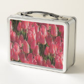 ピンクチューリップフローラ メタルランチボックス (裏面)