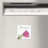 ピンクチューリップ愛してる！ マグネット (インサイチュ (食洗機))