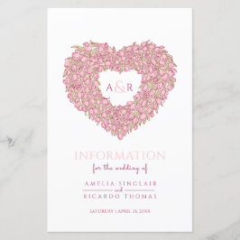 ピンクチューリップ結婚ハートのゲスト情報