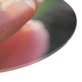 ピンクチューリップ カッティングボード (角)