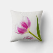 ピンクチューリップ クッション (裏面)