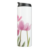 ピンクチューリップ タンブラー (回転右)