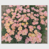 ピンクチューリップ ラッピングペーパー (フラット)