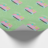 ピンクチョオ列車 ラッピングペーパー (角)