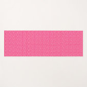 ピンクチータヒョウ柄 ヨガマット (正面(横))