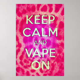 ピンクチーターVapeポスター ポスター