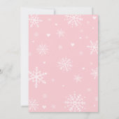 ピンクツお気に入りのーホリデークリスマスパーティー 招待状 (裏面)