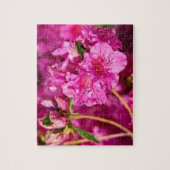 ピンクツツジ ジグソーパズル (縦)