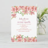 ピンクツツツツジ招待状 招待状 (スタンド正面)