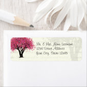 ピンクツリーアドレス ラベル (インサイチュ)