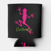 ピンクツリーフロッグサンダー_コーブ 缶クーラー (正面)