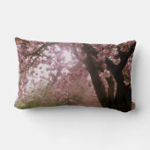 ピンクツリーブロッサムセレニティバースクッション ランバークッション (裏面)