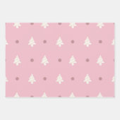 ピンクツリーラッピング紙 ラッピングペーパーシート (正面2)