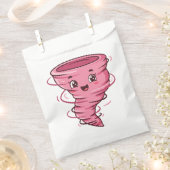 ピンクツーナドバッグ フェイバーバッグ (クリップ留めされた状態)