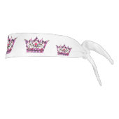 「ピンクティアラ」 タイヘッドバンド (回転90)