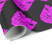 ピンクティキ彫刻サンダー_コーブ ラッピングペーパー (ロールコーナー)