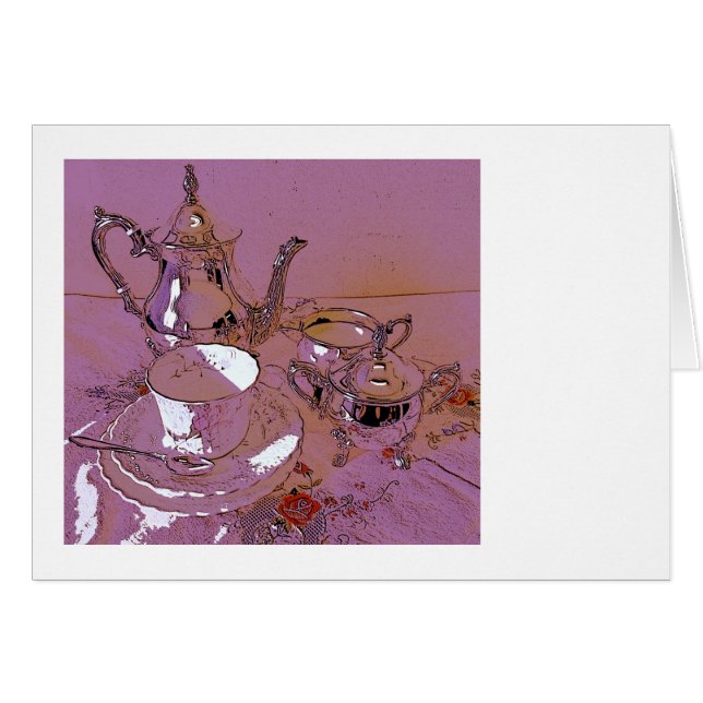 ピンクティーセット (正面横)