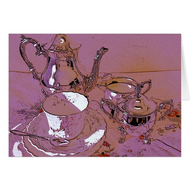 ピンクティーセット (正面横)