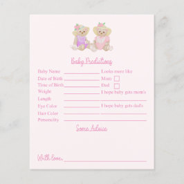 ピンクティーパーティーベビーシャワー予測とアドバイス