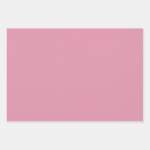 ピンクテディベアラッピング紙 ラッピングペーパーシート (正面3)